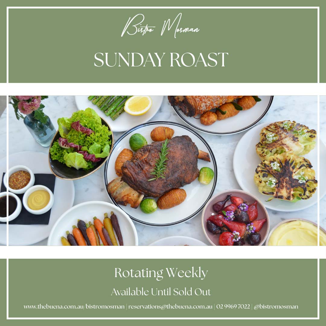Sunday Roast at Bistro Mosman