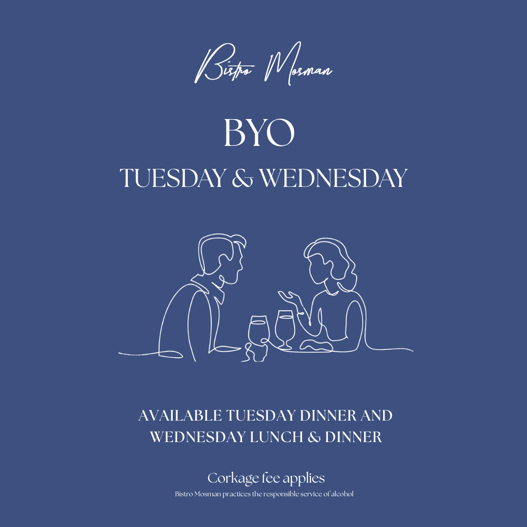 Bistro BYO Wednesday Poster (594 x 841 mm) (594 x 841 mm) (600 x 900 mm) (600 x 900 mm) (1080 x 1080 px)