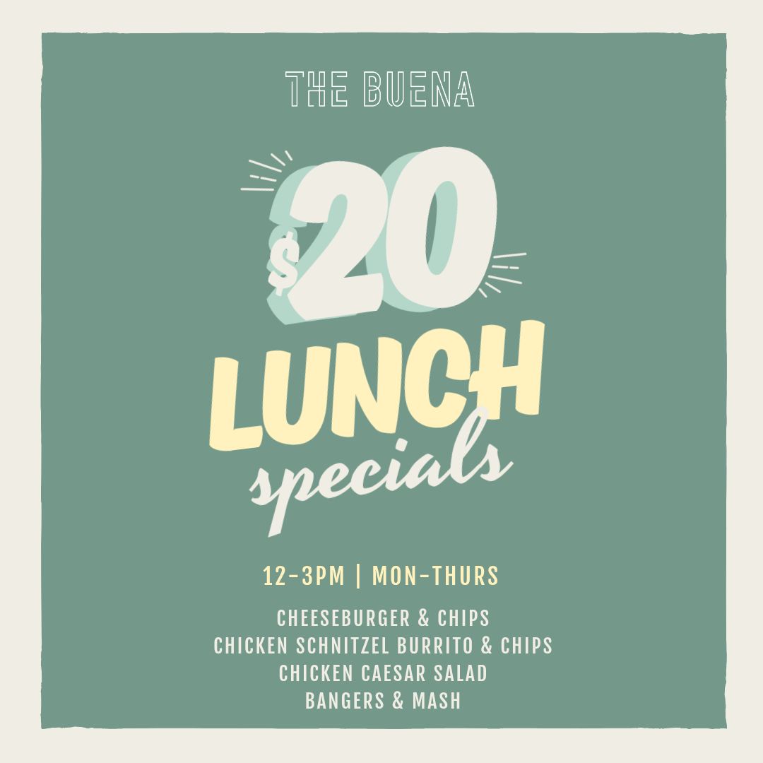 NEW $20 Lunch Specials
